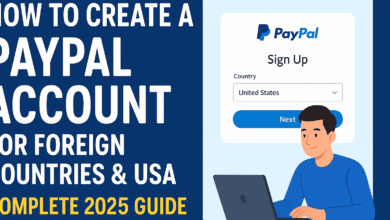 How to Create a PayPal Account for Foreign Countries & USA (2025 Guide) 25 How to create a PayPal account for foreign countries and USA - Complete 2025 guide