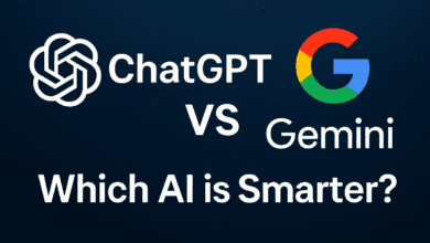 ChatGPT vs Google Gemini: Which AI is Smarter? 30 ChatGPT vs Google Gemini AI Comparison - Which AI is Smarter?