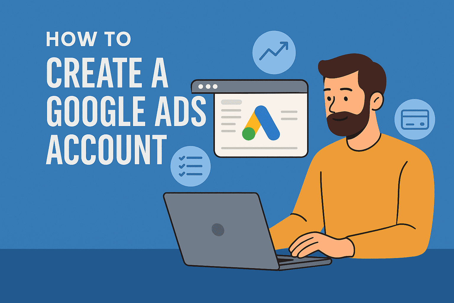 How to Create a Google Ads Account (Full Step-by-Step Guide for Beginners) 1 Step-by-step guide to creating a Google Ads account for beginners.