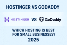 Hostinger vs GoDaddy comparison 2025 – best hosting for small businesses