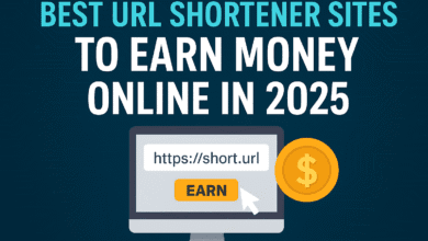 Best URL shortener sites 2025 with high CPM to earn money online