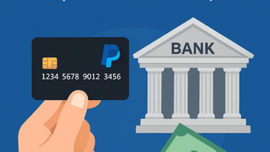Can You Withdraw PayPal Money Without a Bank Account? (3 Proven Methods) 21 Illustration of PayPal card, bank, and cash representing how to withdraw PayPal money without a bank account